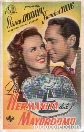 Cine: PROGRAMA DE CINE: LA HERMANITA DEL MAYORDOMO PC-9015 - Foto 1