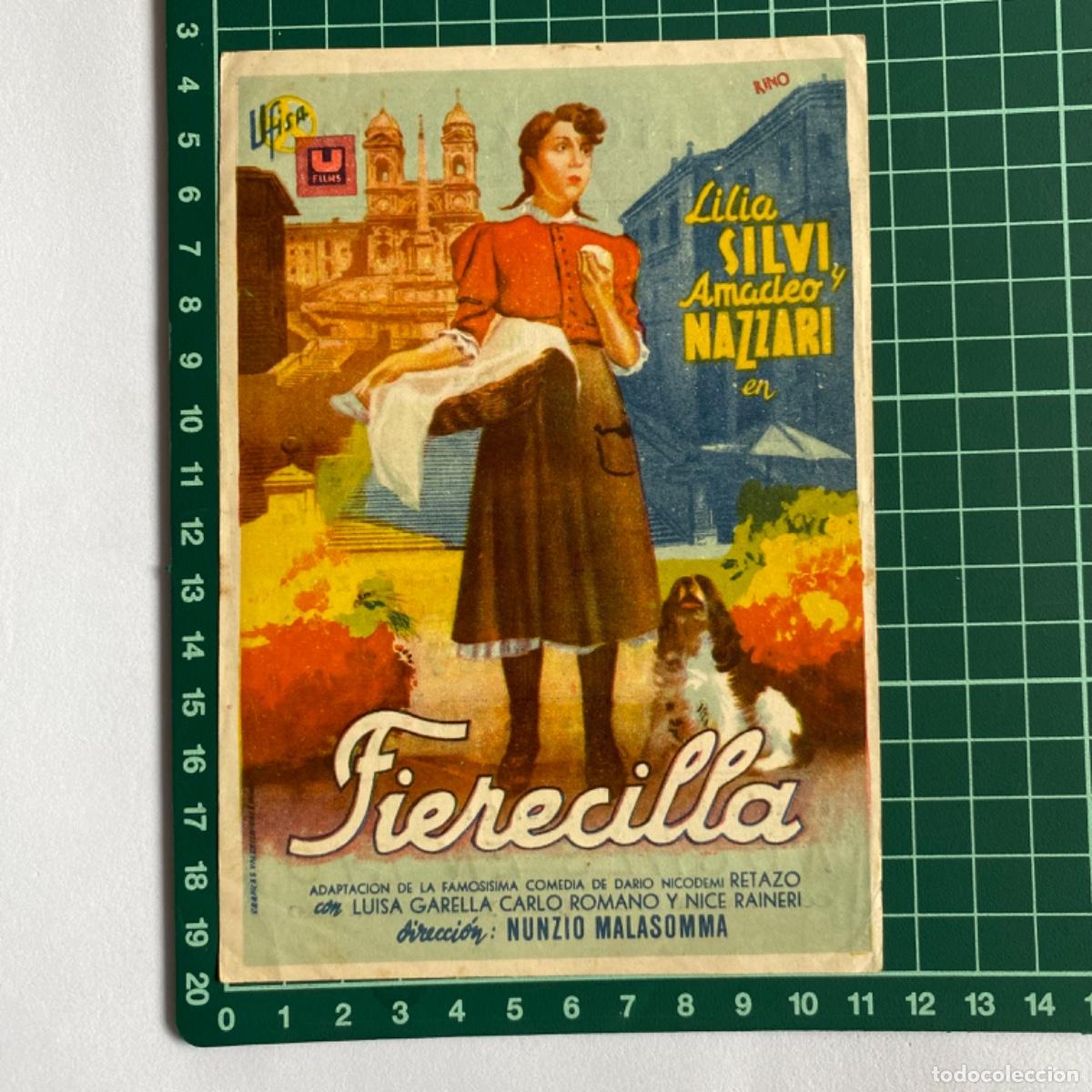  Foglietti di film di film antichi di cinema: folleto de mano programa de cine pelicula Fierecilla Capitol cinema 1943