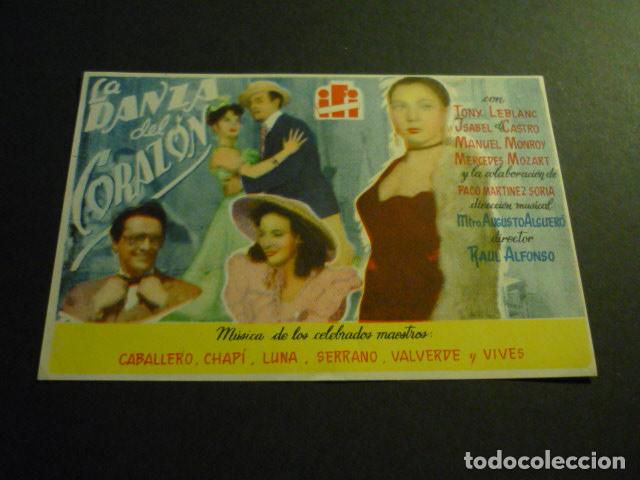 Cine: LA DANZA DEL CORAZON PROGRAMA DE CINE SIN PUBLICIDAD - Foto 1