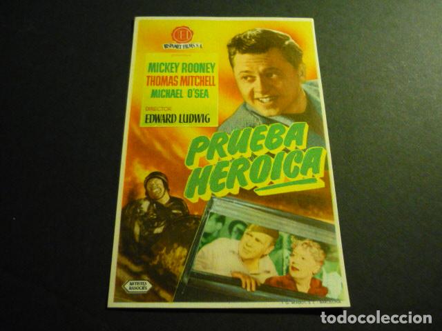 Cine: PRUEBA HEROICA PROGRAMA DE CINE SIN PUBLICIDAD - Foto 1
