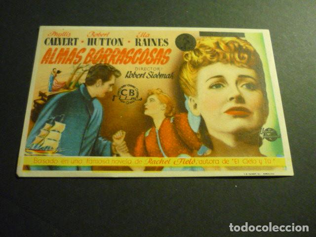 Cine: ALMAS BORRASCOSAS PROGRAMA DE CINE SIN PUBLICIDAD - Foto 1