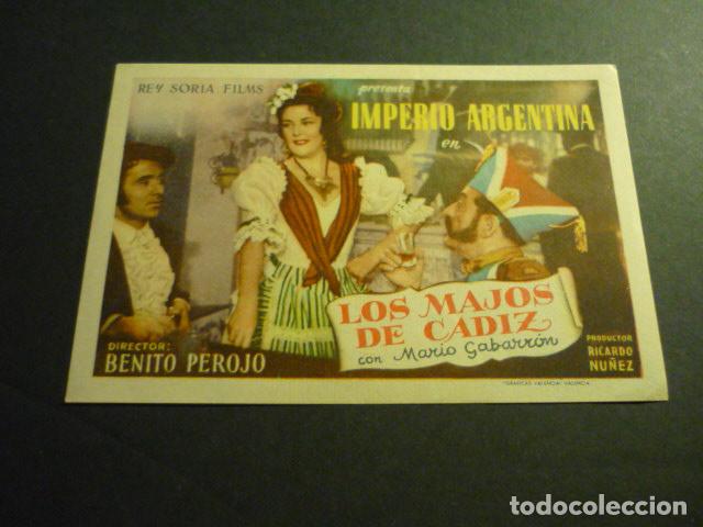 Cine: LOS MAJOS DE CADIZ PROGRAMA DE CINE SIN PUBLICIDAD - Foto 1