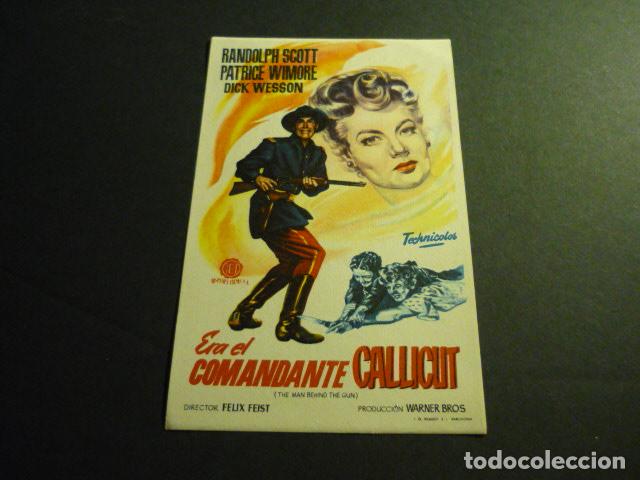 Cine: ERA EL COMANDANTE CALLICUT PROGRAMA DE CINE SIN PUBLICIDAD - Foto 1