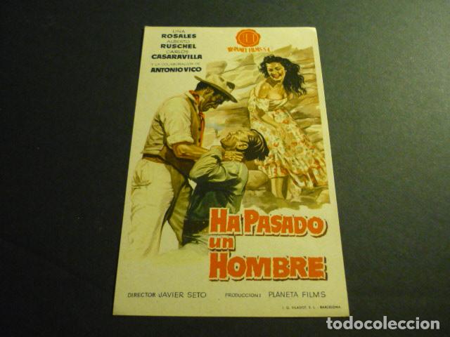 Cine: HA PASADO UN HOMBRE PROGRAMA DE CINE SIN PUBLICIDAD - Foto 1