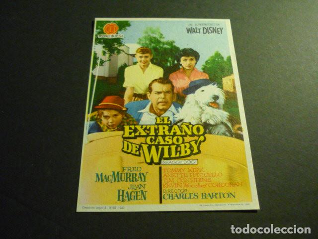 Cine: EL EXTRA&Ntilde;O CASO DE WILBY PROGRAMA DE CINE SIN PUBLICIDAD - Foto 1