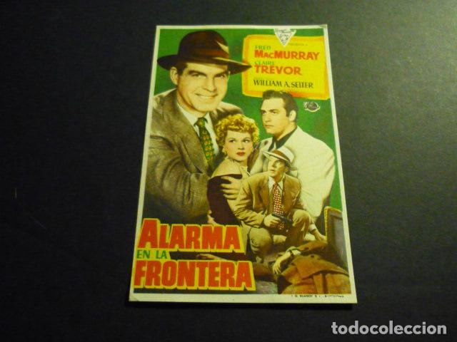 Cine: ALARMA EN LA FRONTERA PROGRAMA DE CINE SIN PUBLICIDAD - Foto 1