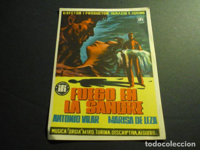 Cine: FUEGO EN LA SANGRE PROGRAMA DE CINE SIN PUBLICIDAD - Foto 1