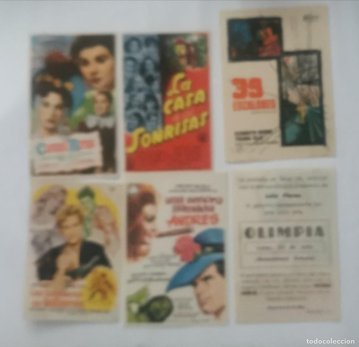 Cine: LOTE DE 6 PROGRAMAS DE CINE - Foto 2
