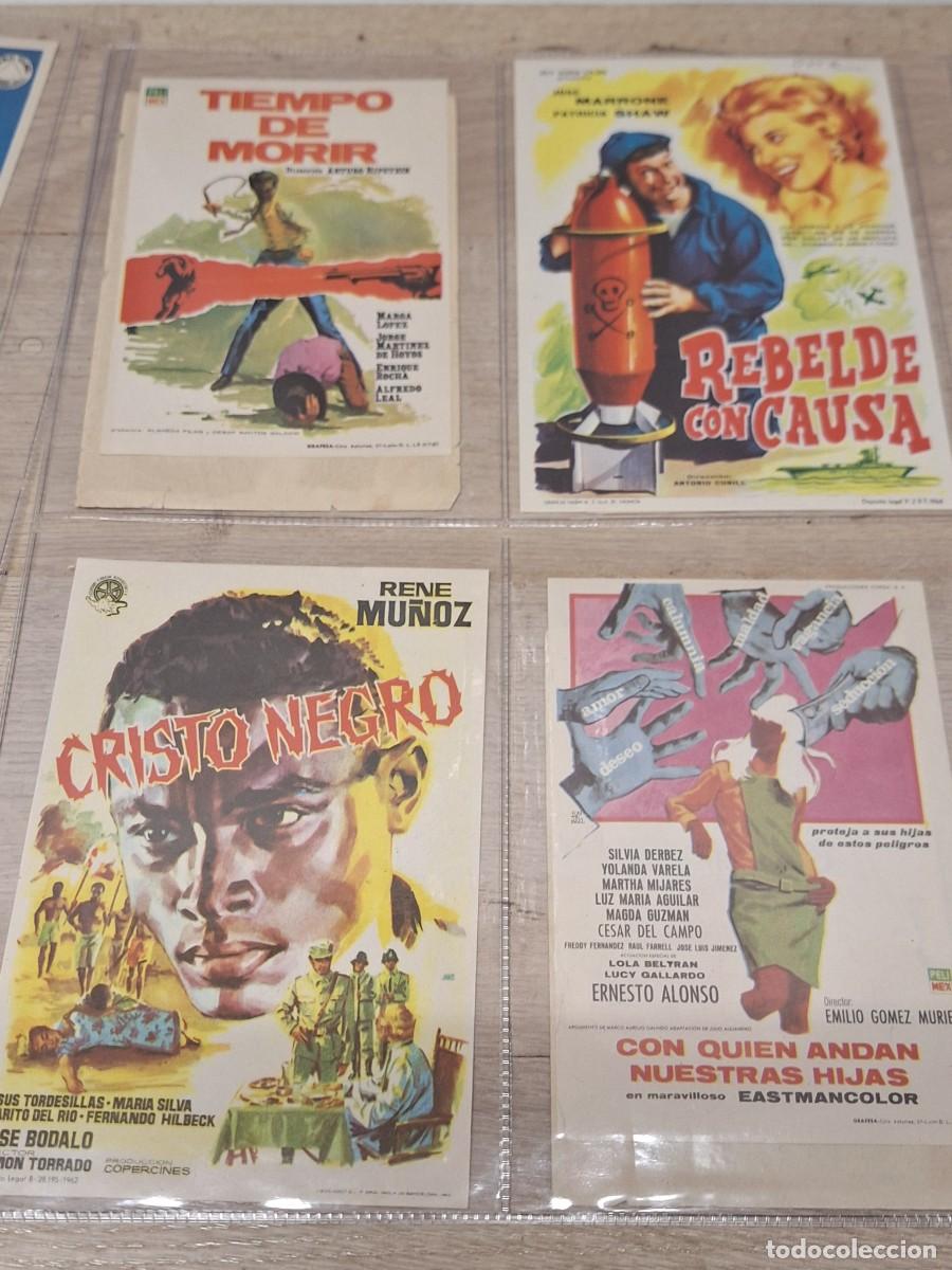 Cine: LOTE 58 PROGRAMAS DE MANO DE CINE - Foto 2