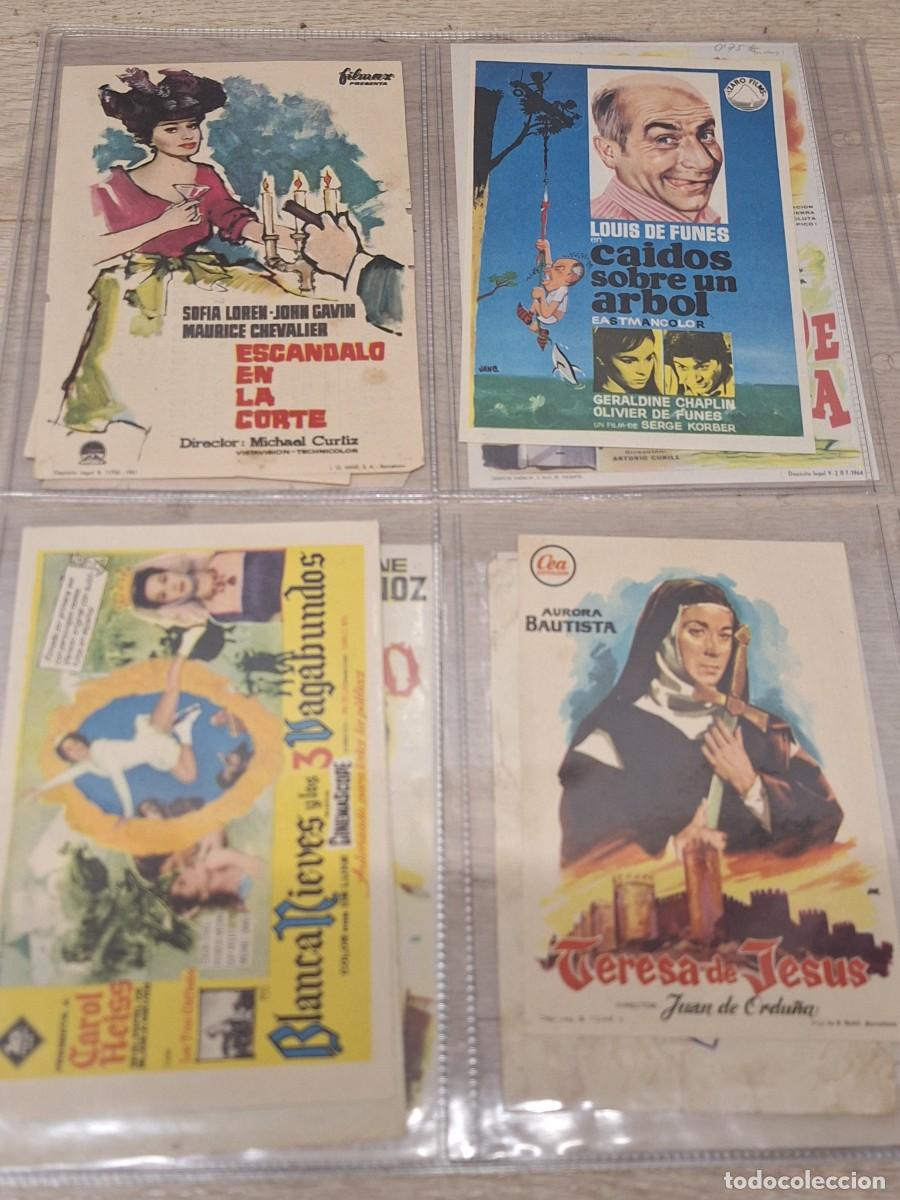 Cine: LOTE 58 PROGRAMAS DE MANO DE CINE - Foto 3