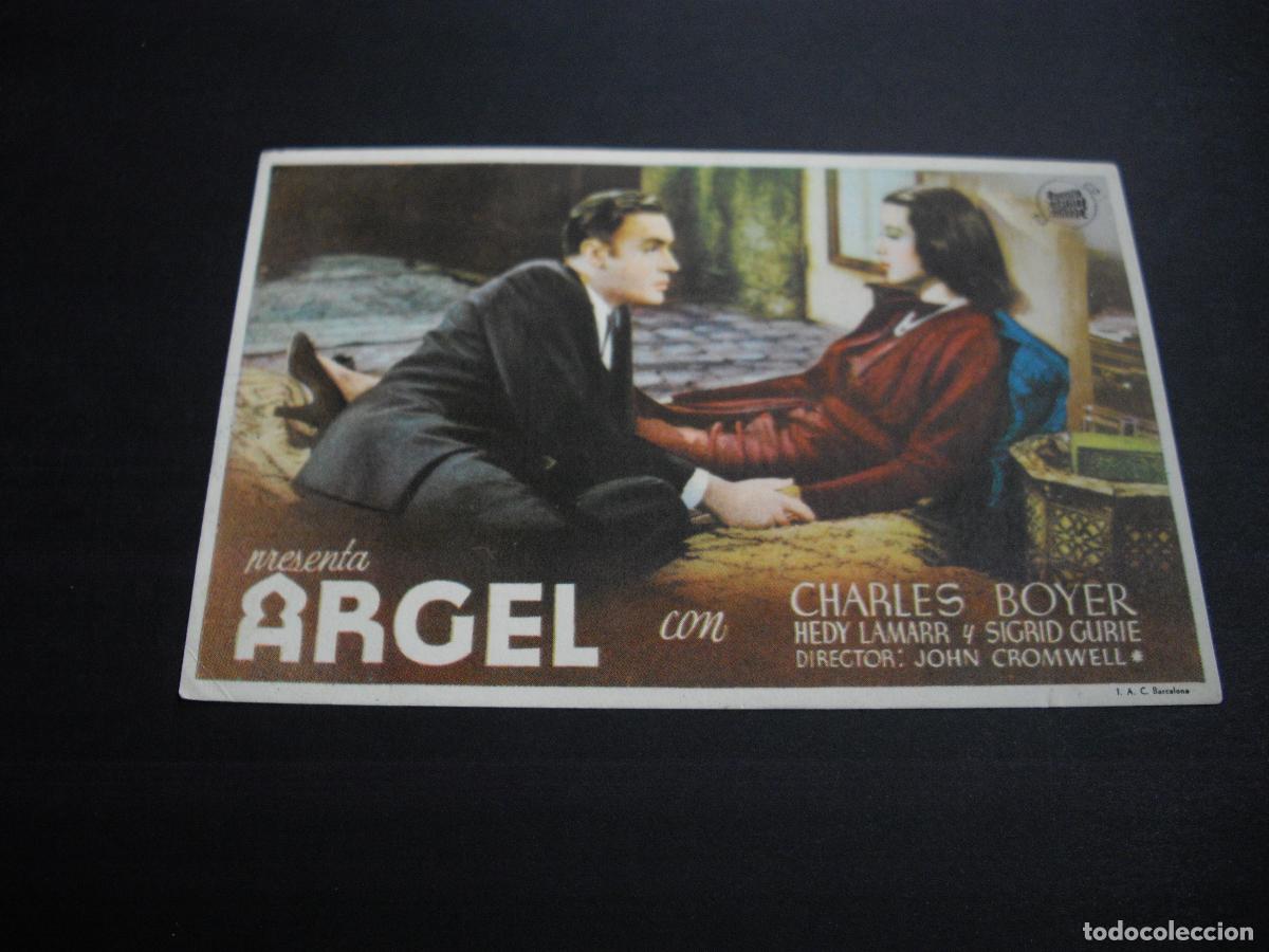Cine: ARGEL PROGRAMA DE MANO CON PUBLICIDAD GRAN CINEMA RAMADE - Foto 1