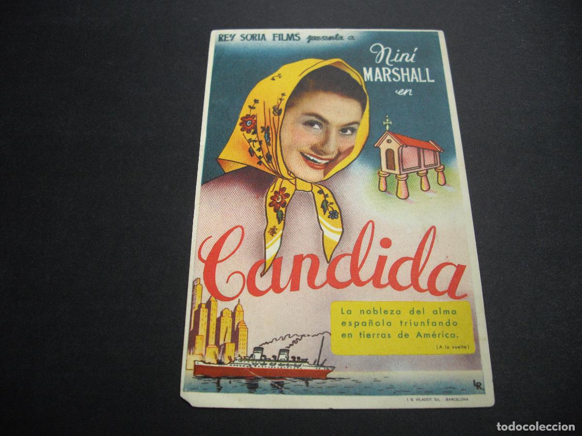 Cine: CANDIDA PROGRAMA DE MANO SIN PUBLICIDAD - Foto 1