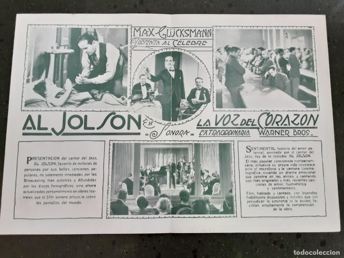 Cine: LA VOZ DEL CORAZ&Oacute;N, AL JOLSON. - Foto 2