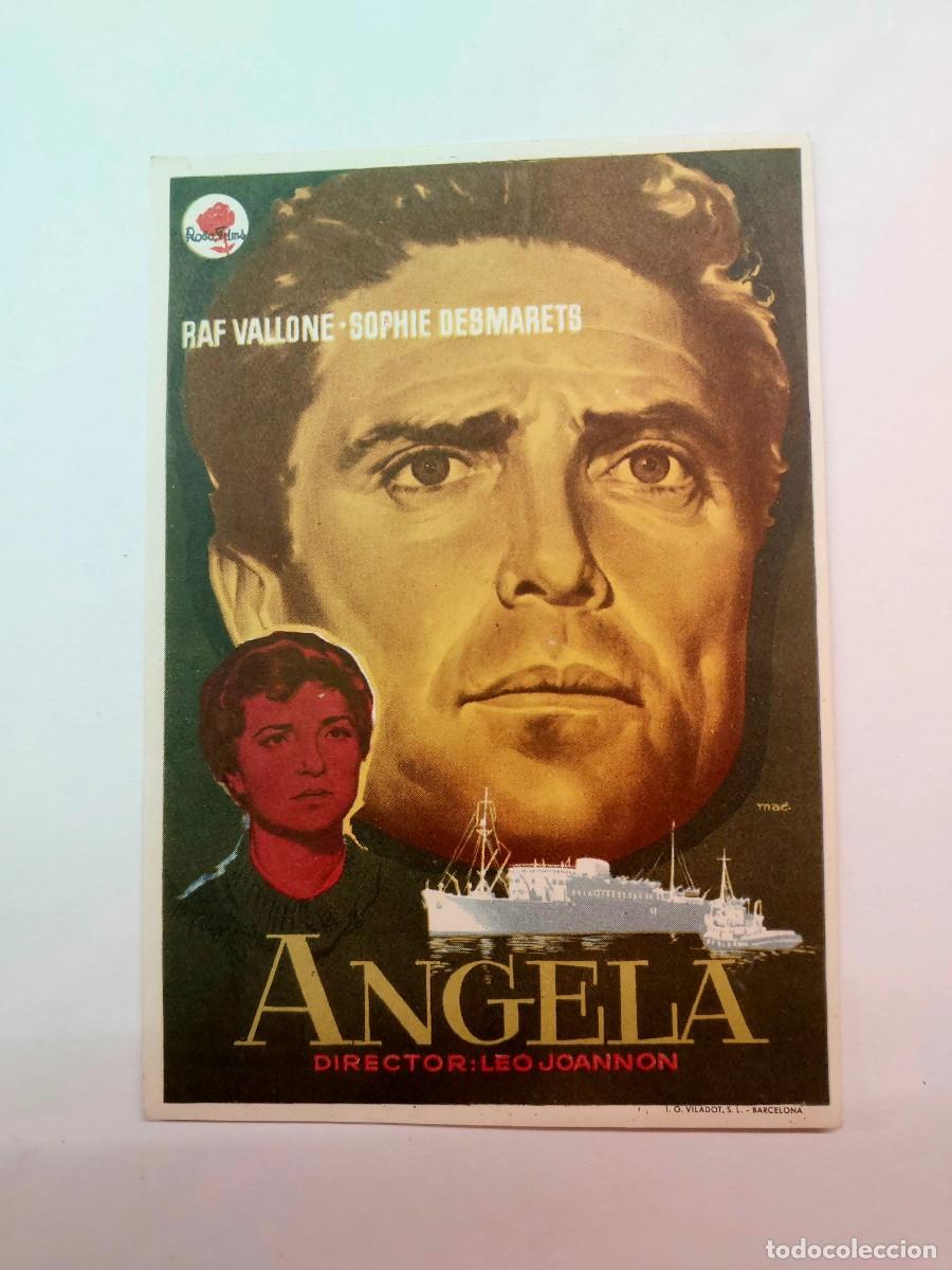 Cine: Angela Raf Vallone 1956 Sin publicidad