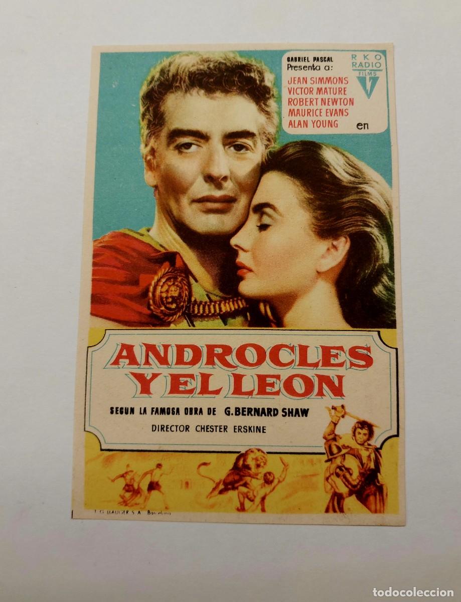 Cine: Androcles y el Le&oacute;n 1952 Sin publicidad - Foto 1