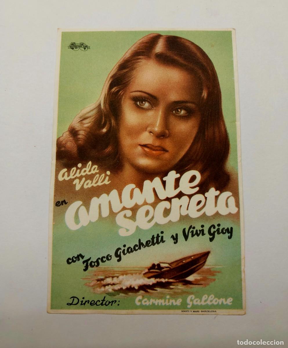 Cine: Amante Secreta 1941 Sin publicidad