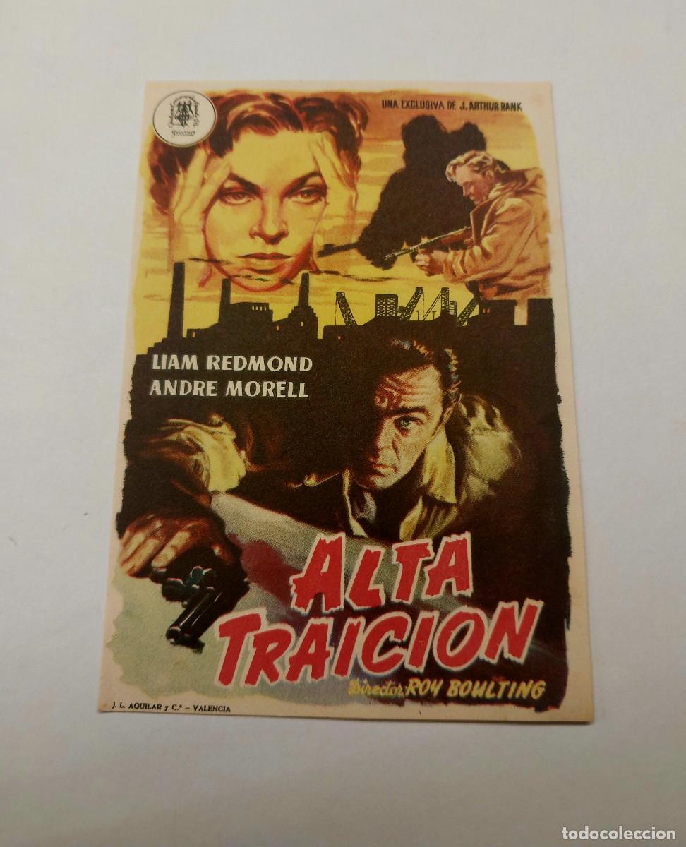 Cine: Alta Traici&oacute;n 1951 Sin publicidad - Foto 1