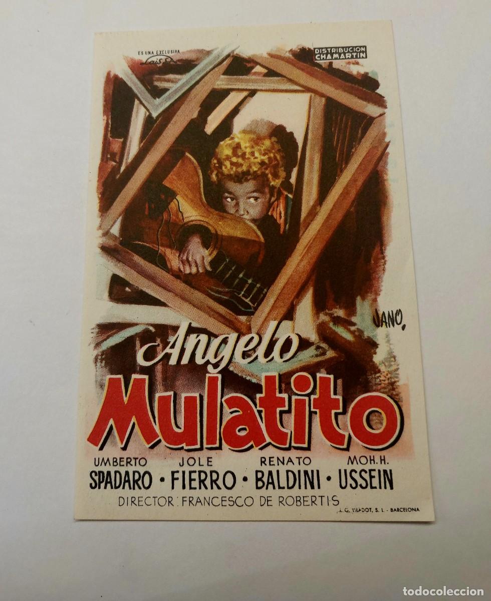 Cinema: Angelo Mulatito 1950 Sin publicidad