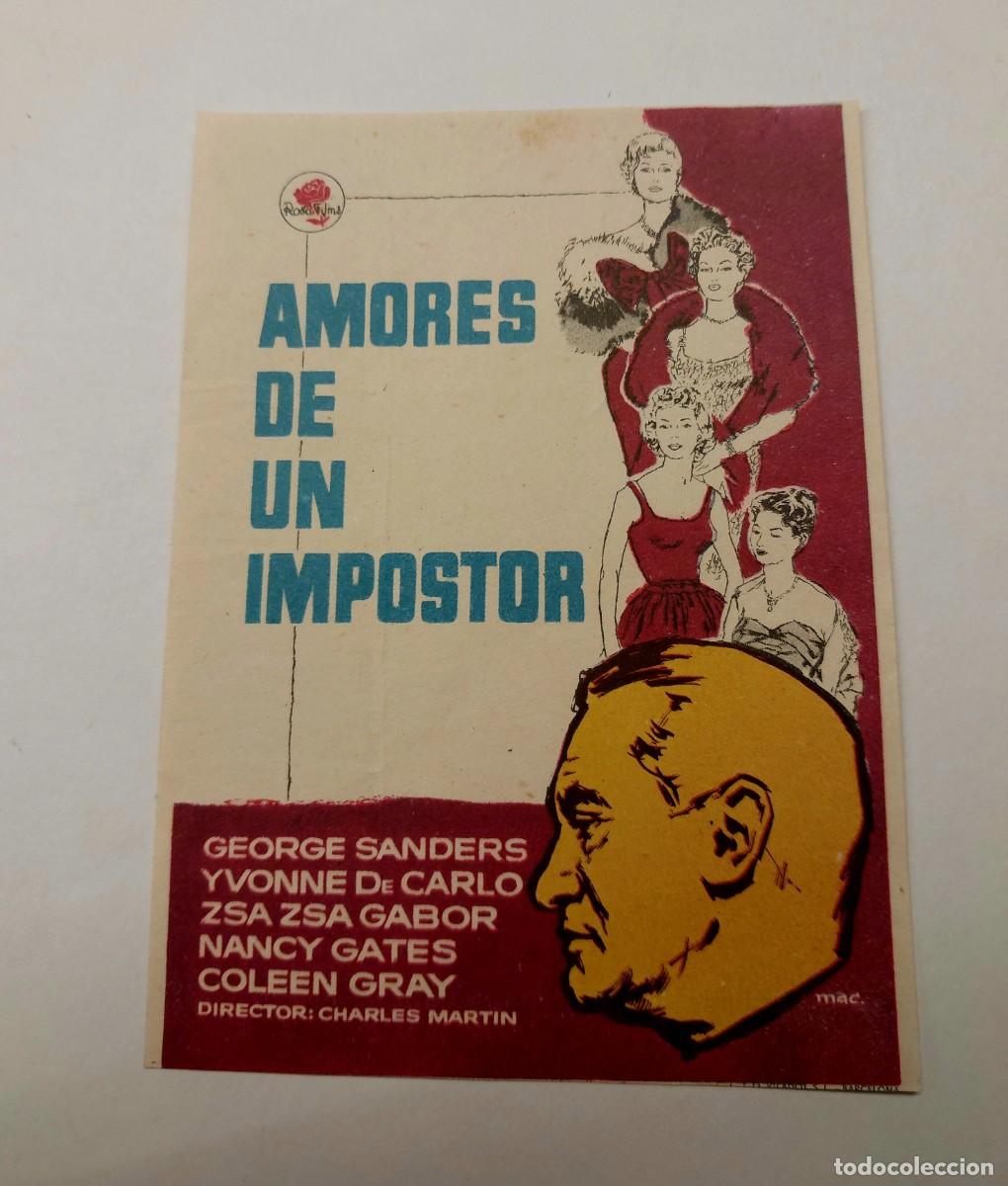 Cinema: Amores de un Impostor 1956 Sin publicidad