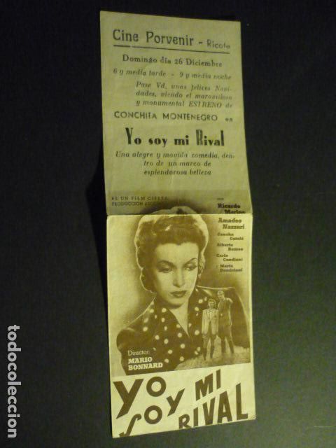 Kino: YO SOY MI RIVAL PROGRAMA DE MANO DOBLE CON PUBLICIDAD CINE PORVENIR RICOTE MURCIA