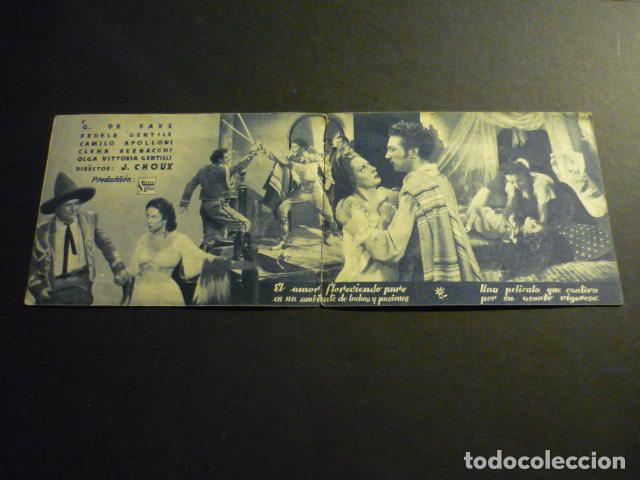 Cine: ROSA DE SANGRE PROGRAMA DE MANO SIN PUBLICIDAD - Foto 2