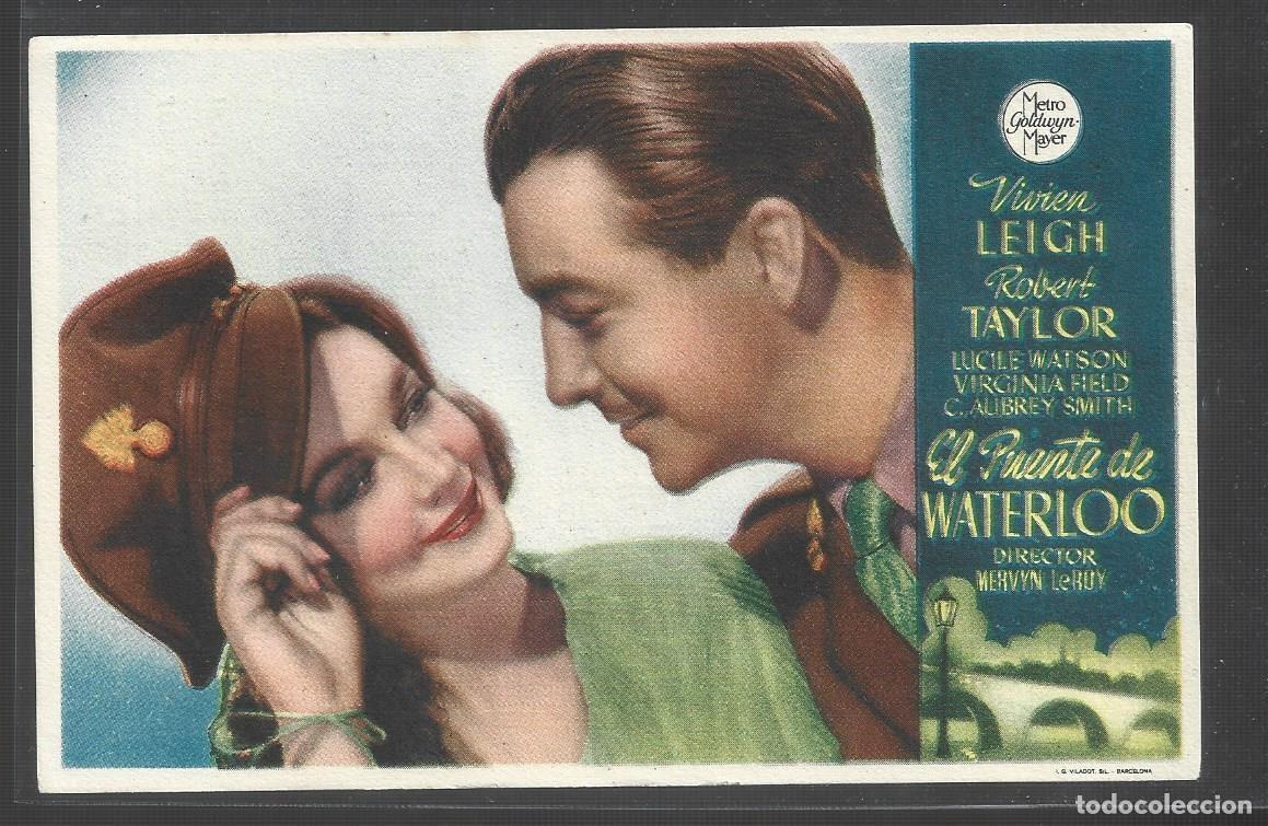 Cine: 1 programa de cine antiguo a&ntilde;o 1944 el puente de waterloo 4/11 - Foto 1