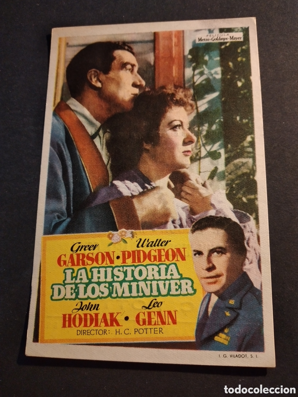 Cine: LA HISTORIA DE LOS MINIVER PROGRAMA DE MANO CON PUBLICIDAD - Foto 1
