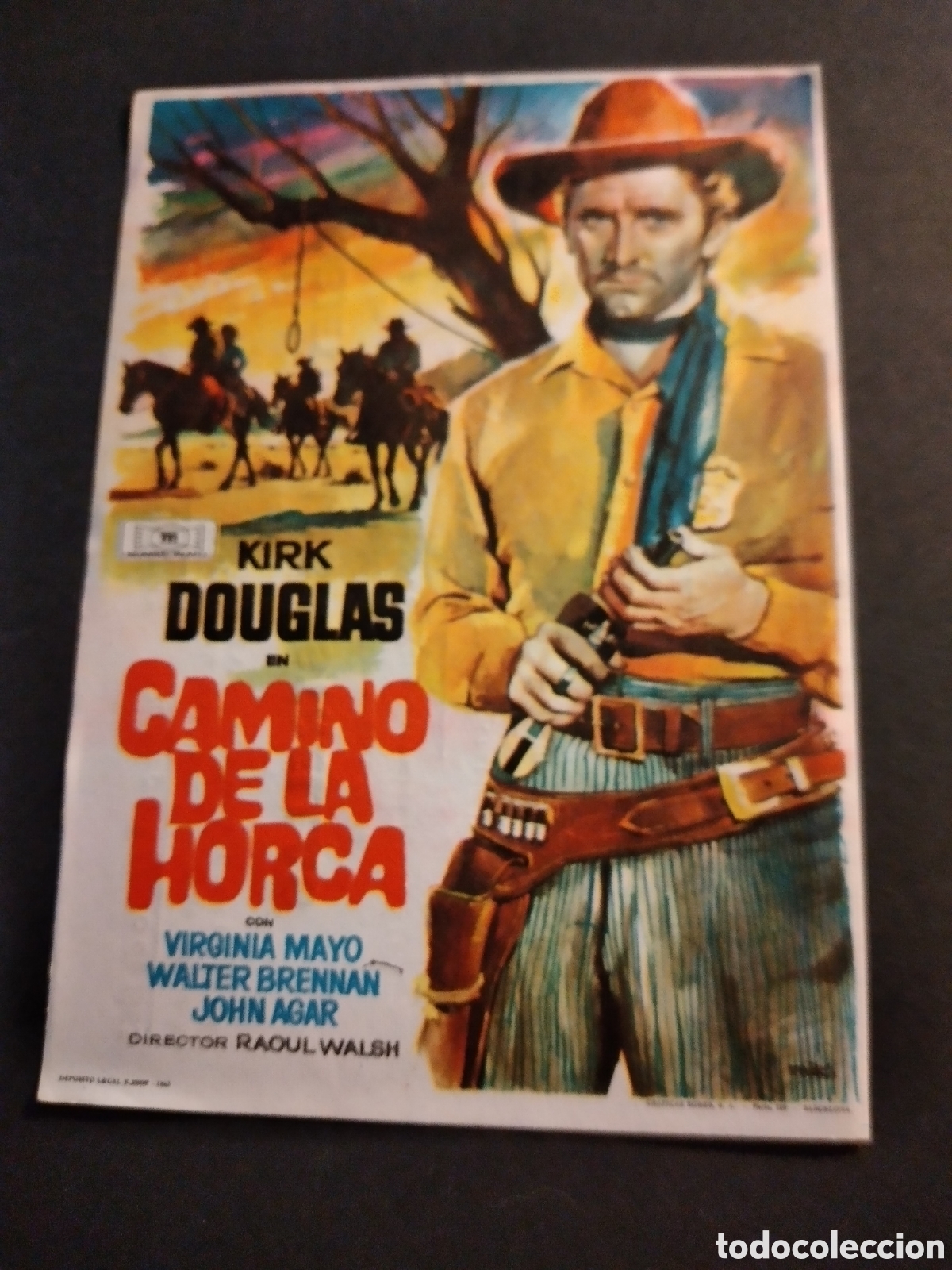 Cine: CAMINO DE LA HORCA PROGRAMA DE MANO CON PUBLICIDAD CINE PRINCIPAL - Foto 1