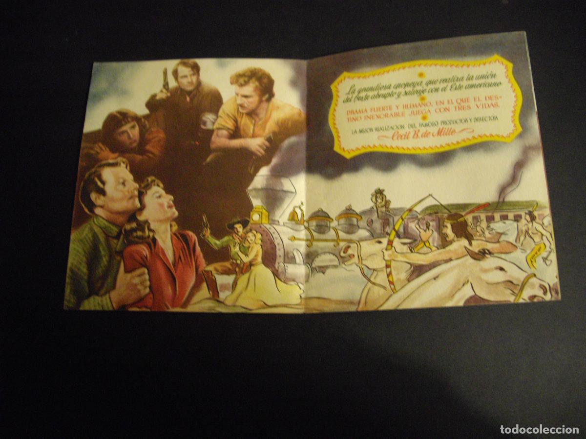 Cine: UNION PACIFICO PROGRAMA DE MANO DOBLE SIN PUBLICIDAD - Foto 2