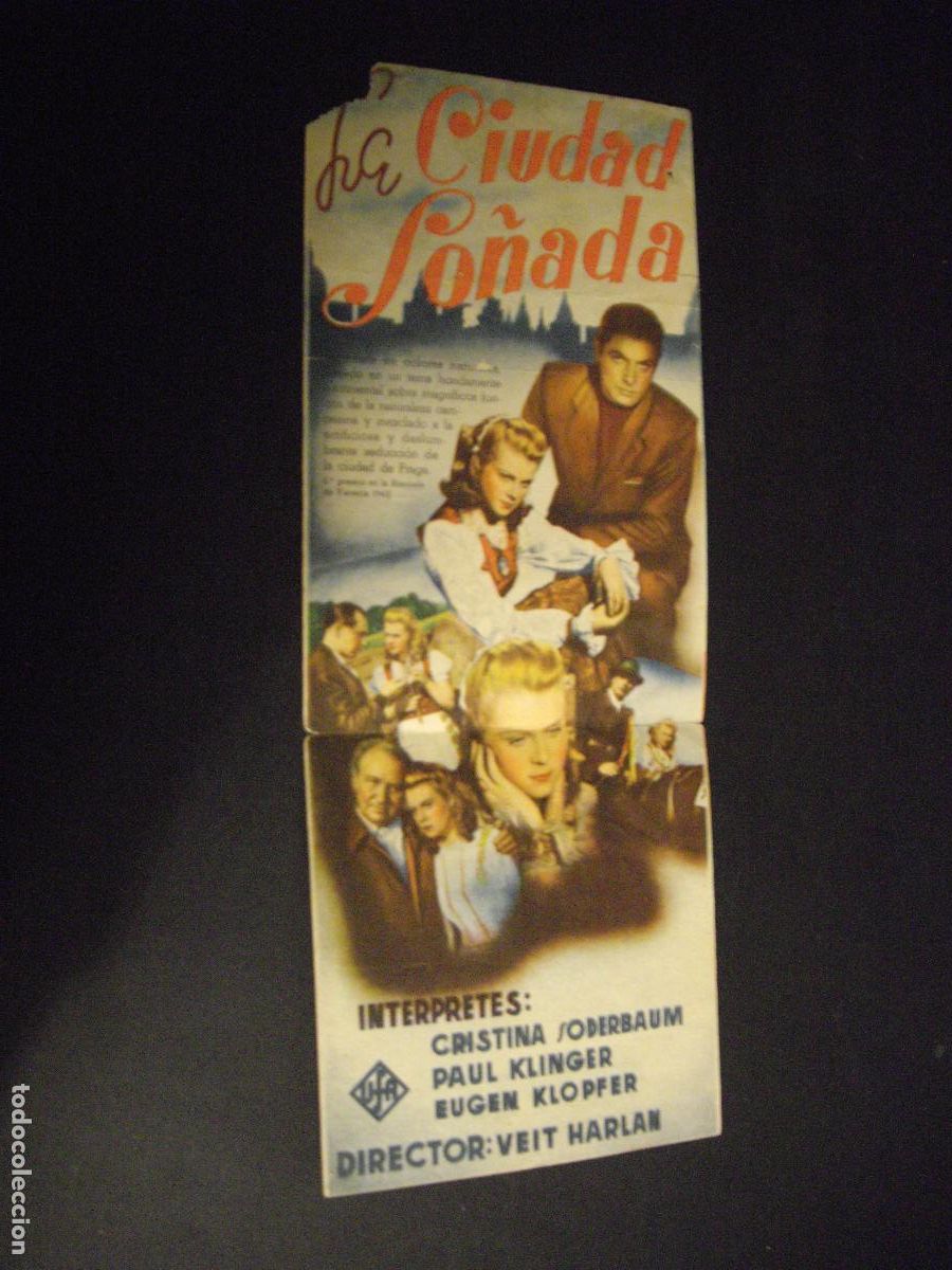 Cine: LA CIUDAD SO&Ntilde;ADA PROGRAMA DE MANO DOBLE SIN PUBLICIDAD - Foto 1