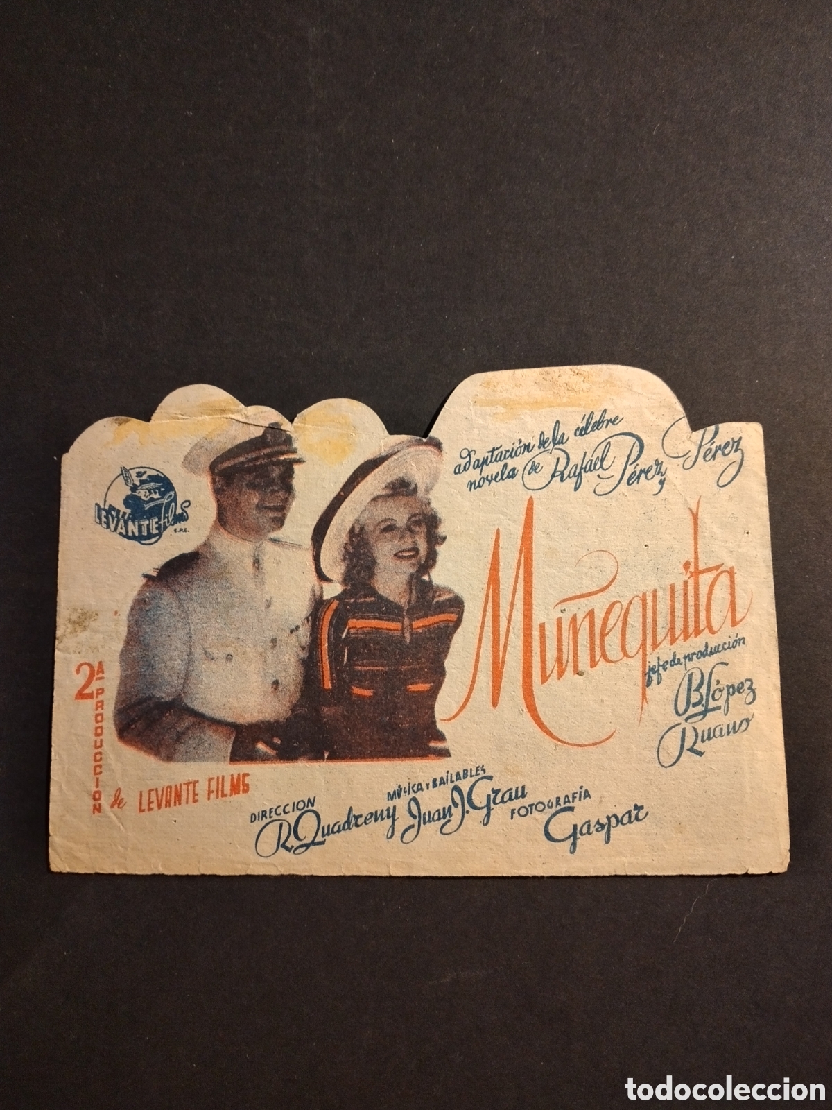 Cine: MU&Ntilde;EQUITA PROGRAMA DE MANO SIN PUBLICIDAD