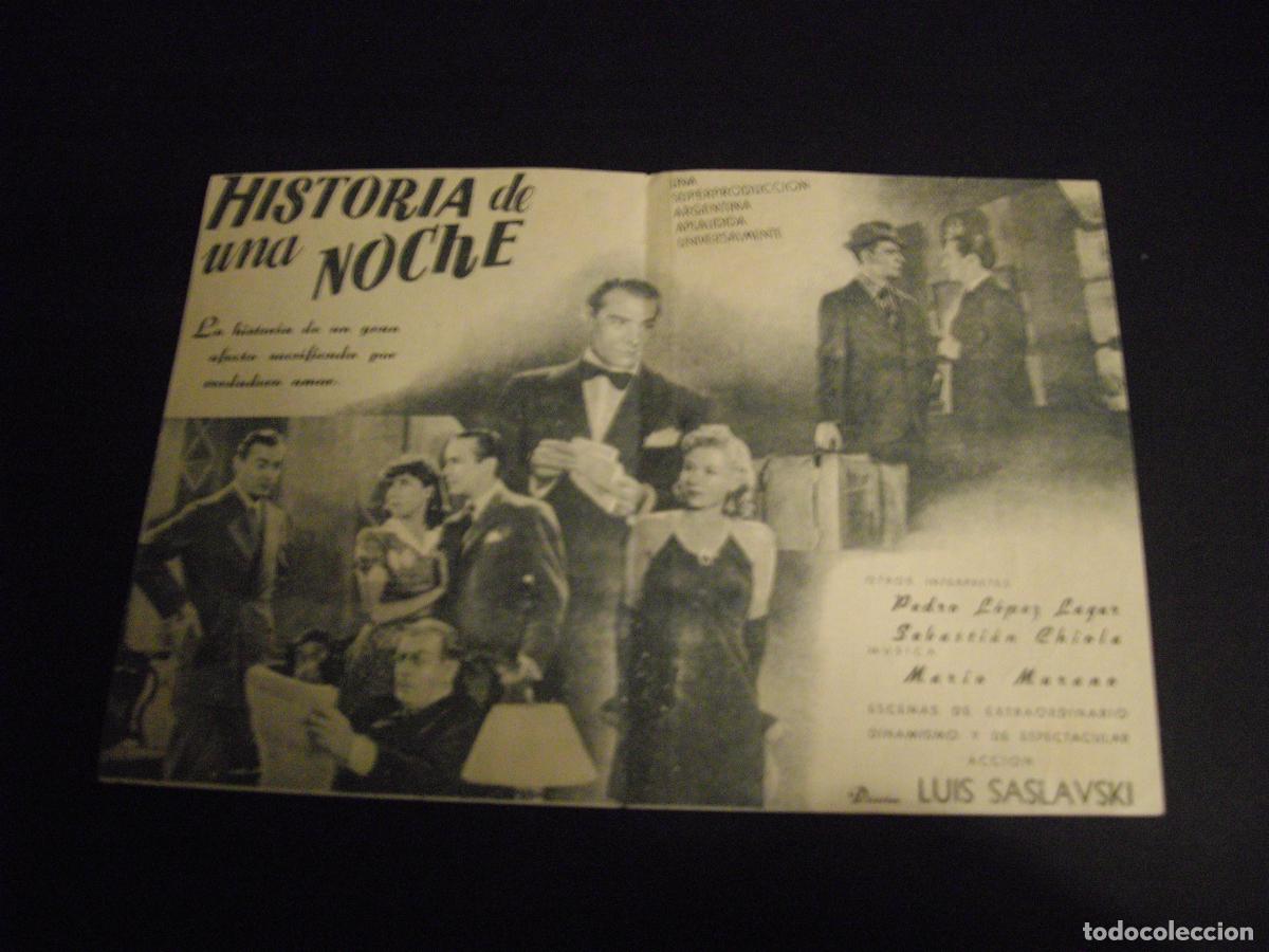 Cine: HISTORIA DE UNA NOCHE PROGRAMA DE MANO DOBLE SIN PUBLICIDAD - Foto 2