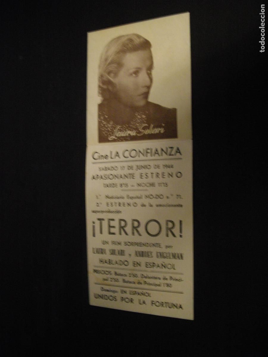 Cine: TERROR PROGRAMA DE MANO DOBLE CON PUBLICIDAD CINE LA CONFIANZA - Foto 2