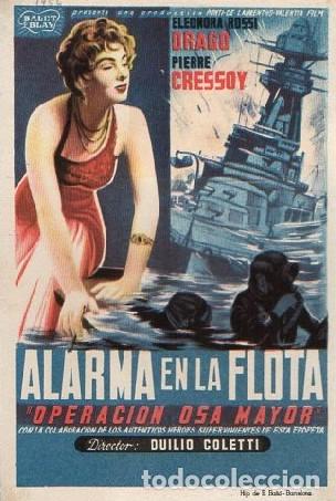 Cine: PROGRAMA DE CINE: ALARMA EN LA FLOTA PC-9033 - Foto 1