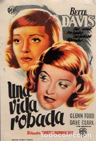 Cine: PROGRAMA DE CINE: UNA VIDA ROBADA PC-9038 - Foto 1