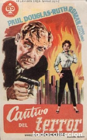Cine: PROGRAMA DE CINE: CAUTIVO DEL TERROR PC-9054 - Foto 1