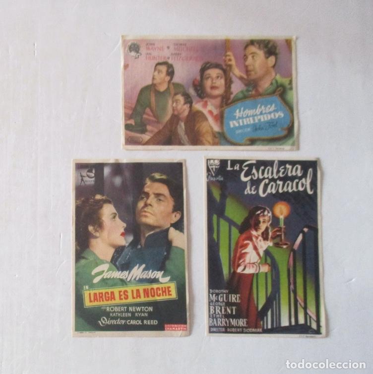Cinema: TRES FOLLETOS DE CINE ATENEO DE FLASSA, CELRA - A&Ntilde;OS 40