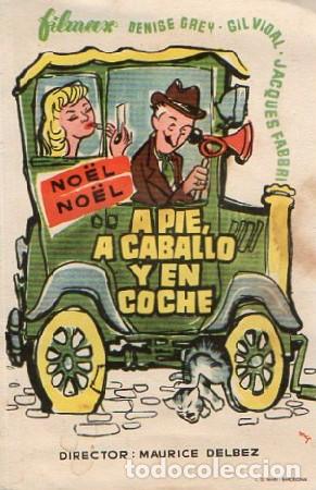 Cine: PROGRAMA DE CINE: A PIE, A CABALLO Y EN COCHE PC-9101 - Foto 1