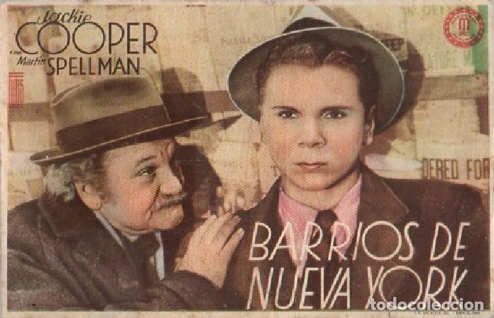 Cine: PROGRAMA DE CINE: BARRIOS DE NUEVA YORK PC-9105 - Foto 1