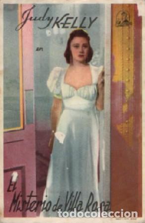 Cine: PROGRAMA DE CINE: EL MISTERIO DE VILLA ROSA PC-9128 - Foto 1