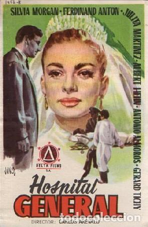 Cine: PROGRAMA DE CINE: HOSPITAL GENERAL PC-9133 - Foto 1