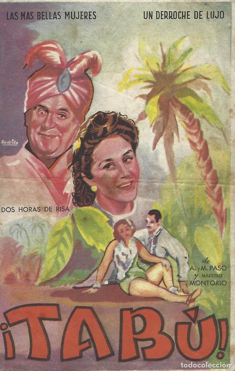 Cine: F10476 TABU-AVENTURA - Foto 1