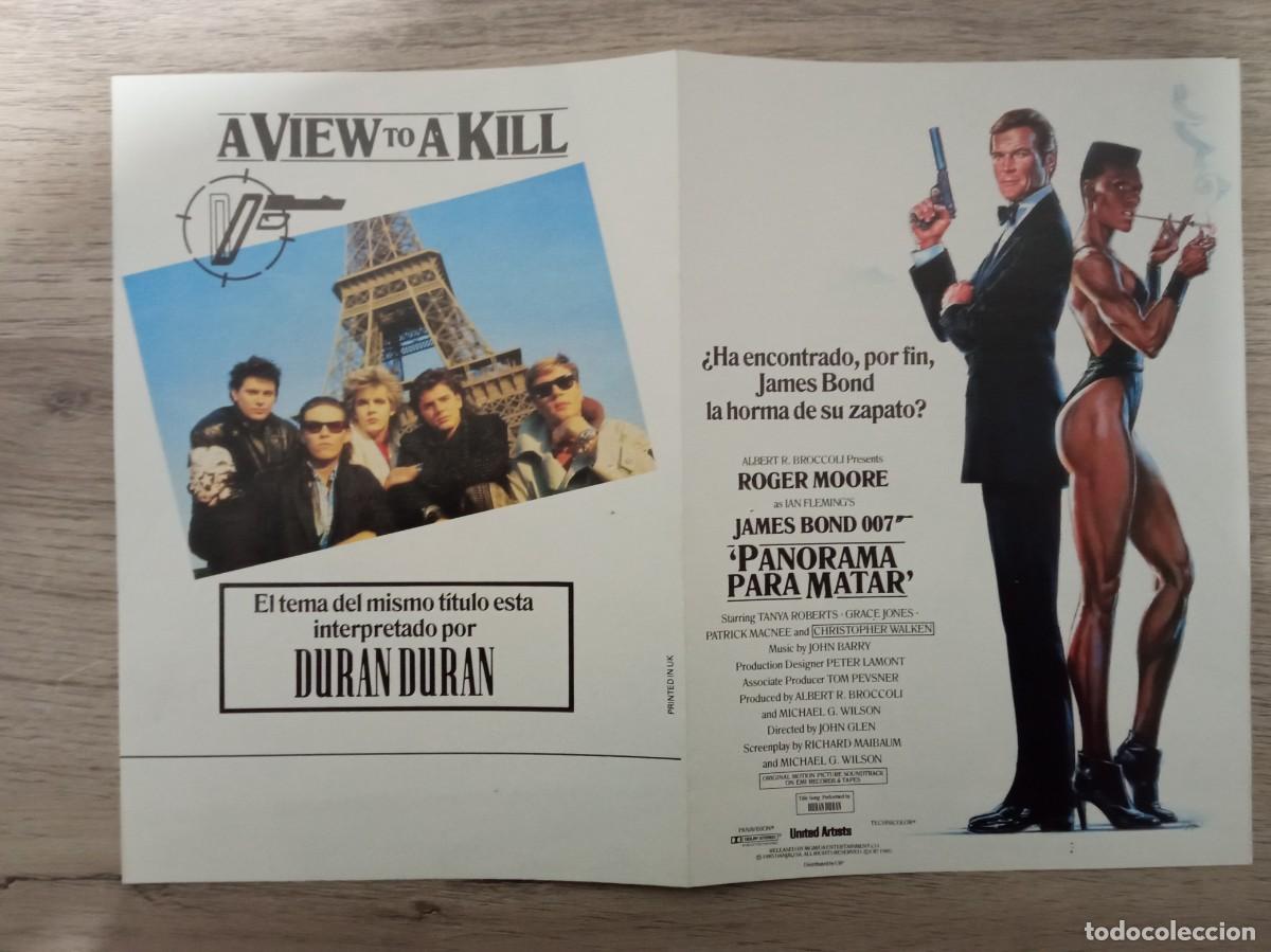 Cine: PANORAMA PARA MATAR, JAMES BOND, ROGER MOORE - Foto 3
