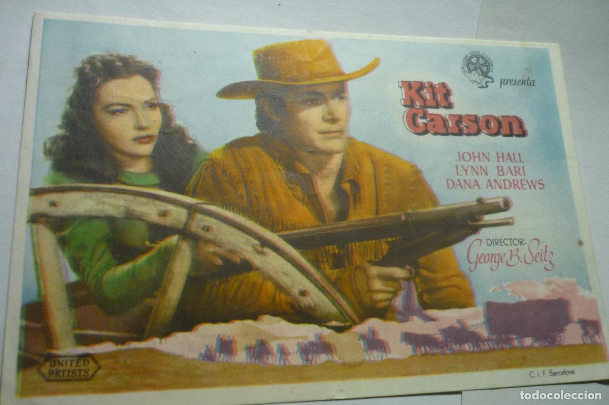 Cine: programa kit carson - john hall publicidad - Foto 1