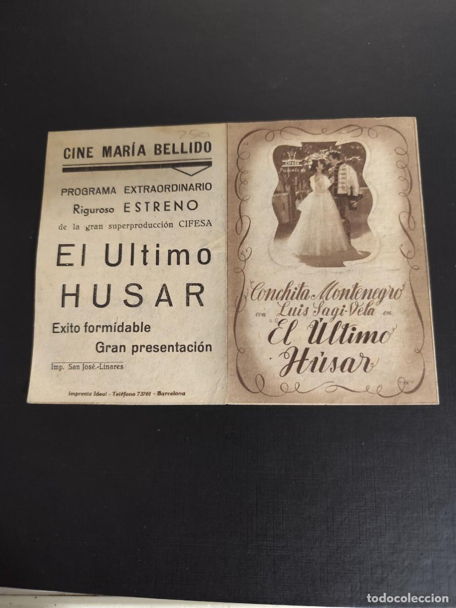 Kino: El &uacute;ltimo h&uacute;sar Doble con publicidad Cine Mar&iacute;a Bellido Bailen