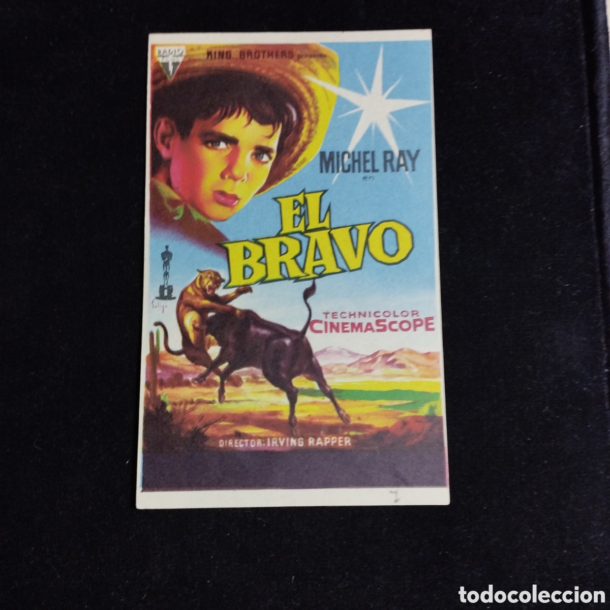 Cine: Programa de cine, sencillo. El Bravo. Michel Ray. - Foto 1