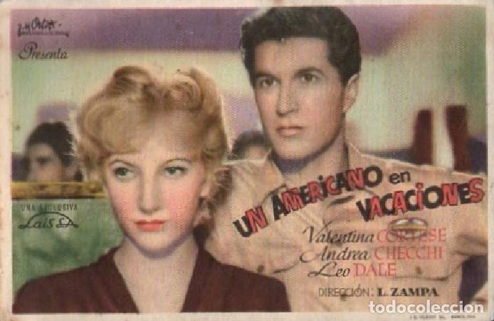 Cine: PROGRAMA DE CINE: UN AMERICANO EN VACACIONES PC-9152 - Foto 1