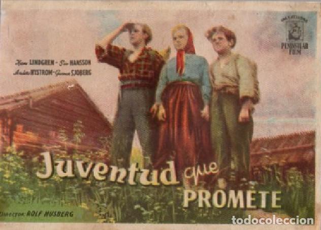 Cine: PROGRAMA DE CINE: JUVENTUD QUE PROMETE PC-9167 - Foto 1