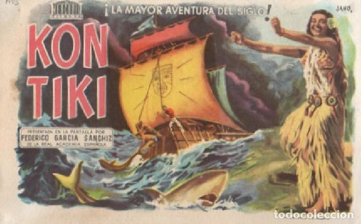 Cine: PROGRAMA DE CINE: KON TIKI PC-9170 - Foto 1