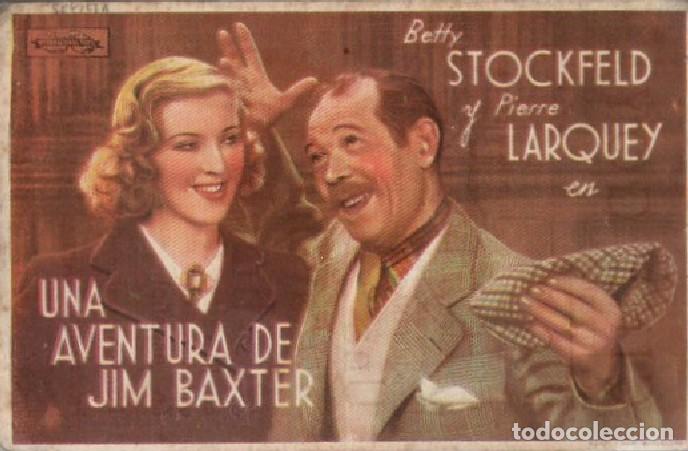 Cine: PROGRAMA DE CINE: UNA AVENTURA DE JIM BAXTER PC-9173 - Foto 1